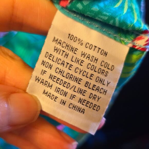 Molokai Surf Club Flamingo Button Down Shirt - Picture 6 of 6